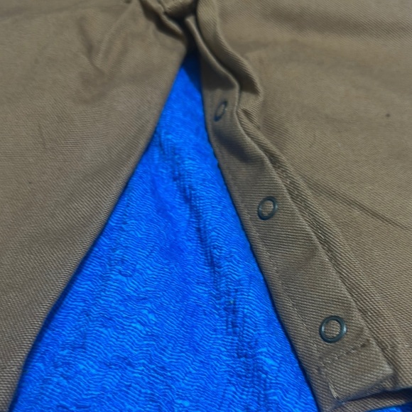 Carhartt Brown Overalls with Reinforced Knees - Picture 8 of 9